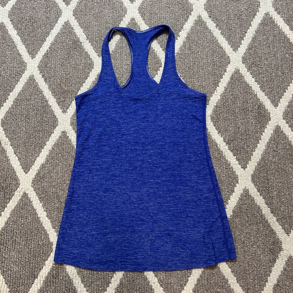 Lululemon Cool Racerback - Static Wish Blue, size 6/8